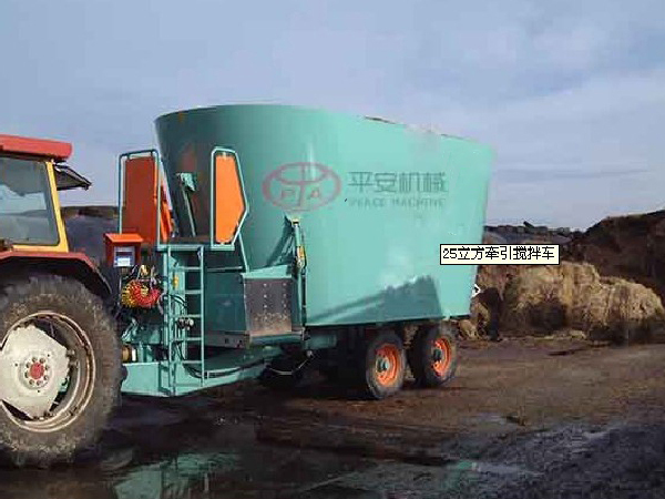 25立方牽引攪拌車